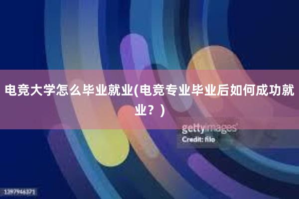 电竞大学怎么毕业就业(电竞专业毕业后如何成功就业？)